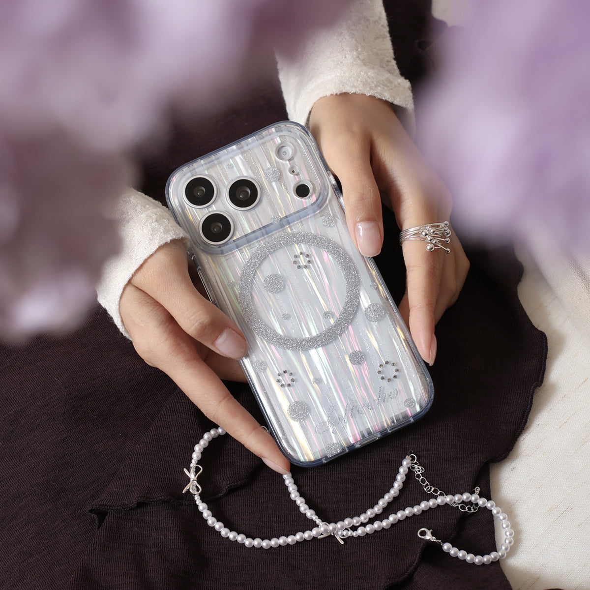 Stardust Glow Magnetic Phone Case