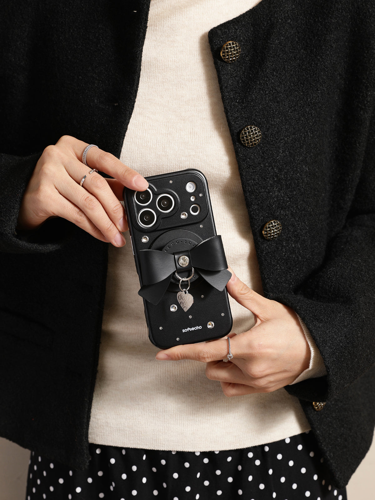 Midnight Crystal Magnetic Cases