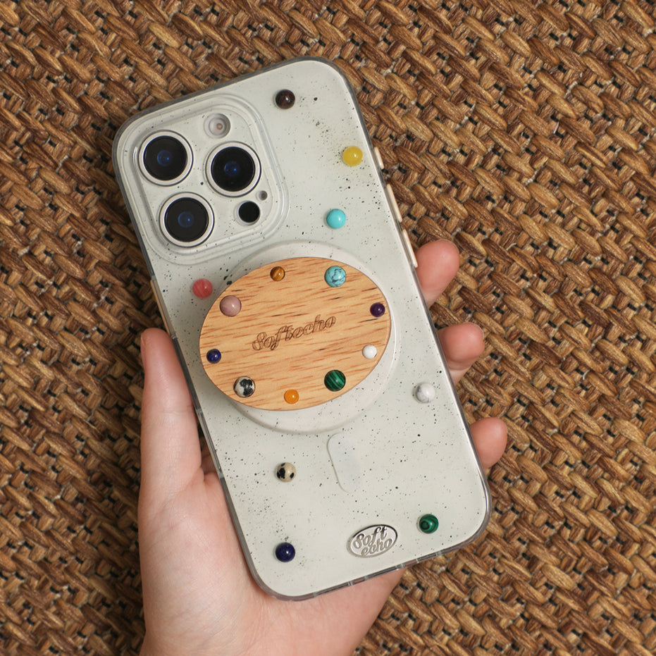 Nebula Agate Case & Stand