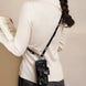 Floral Stud Leather Strap