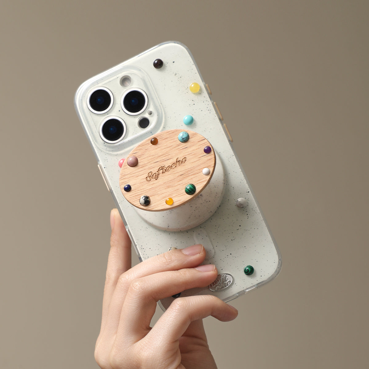 Nebula Agate Case & Stand