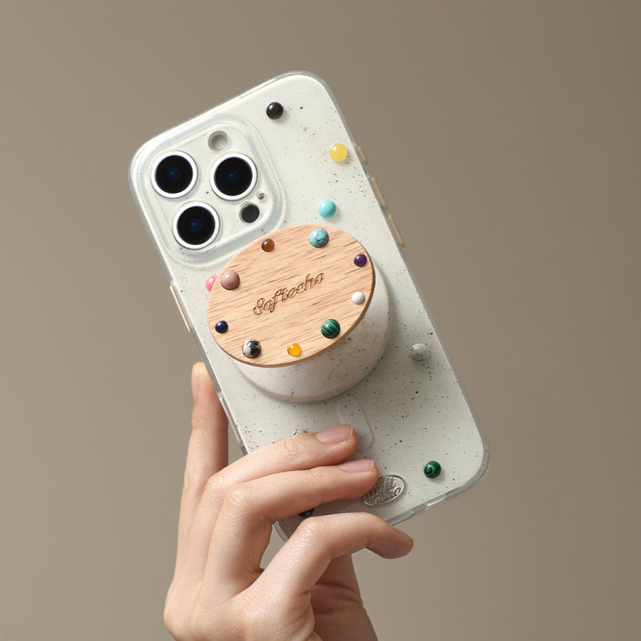 Nebula Agate Case & Stand