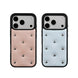 Two phone cases with studded details 
