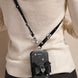 Floral Stud Leather Strap