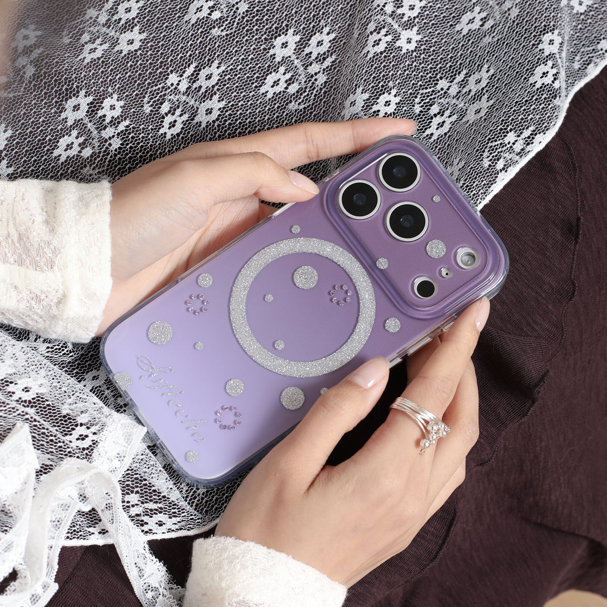 Stardust Glow Magnetic Phone Case