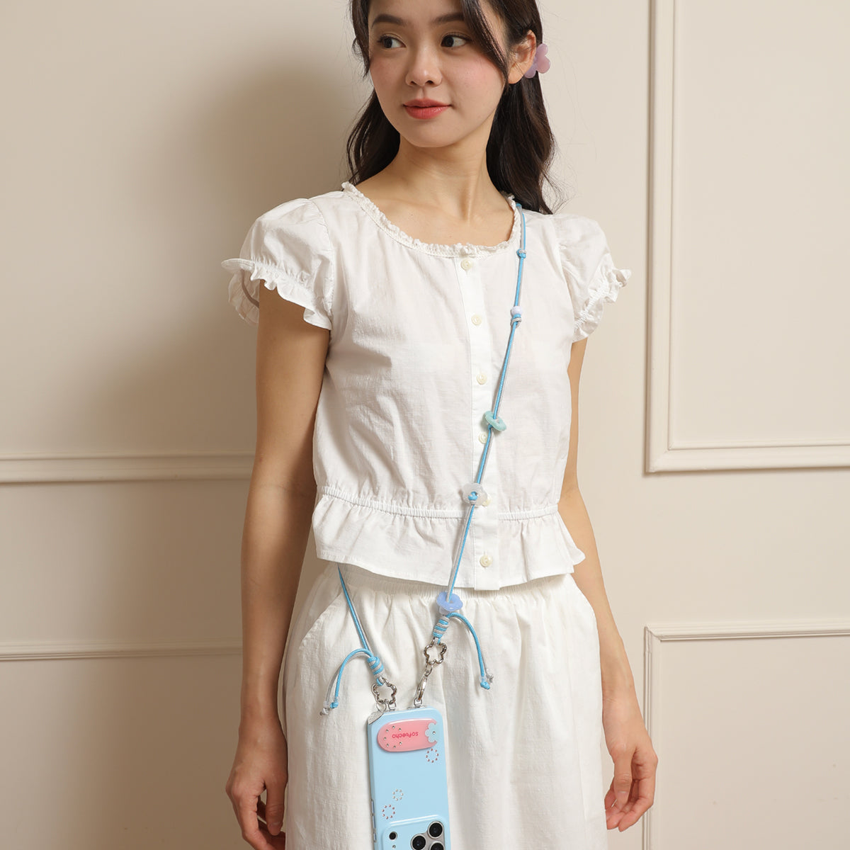Color Wax Cord Strap