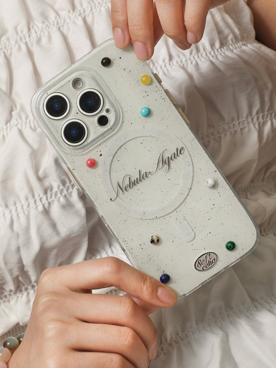 Nebula Agate Case & Stand