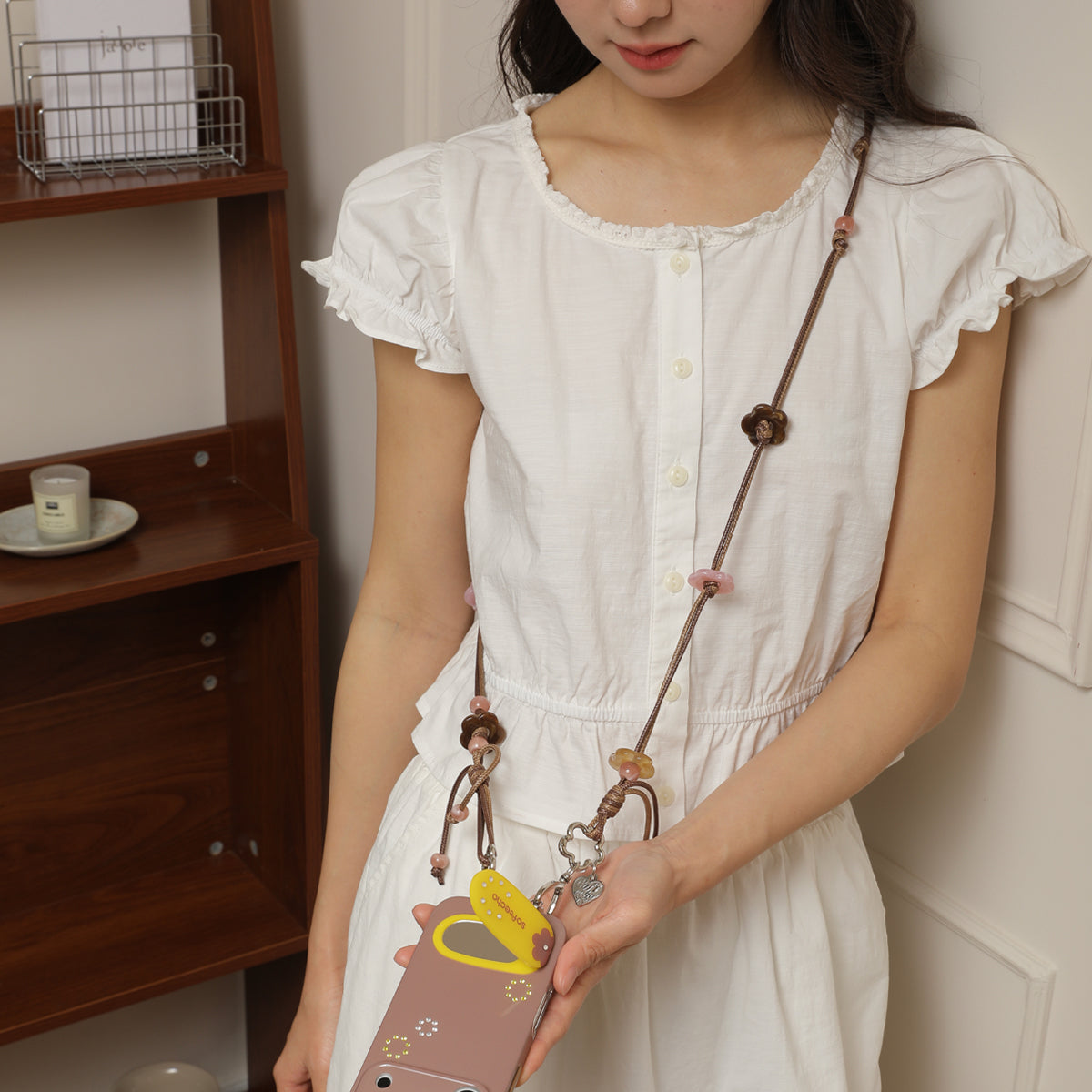 Color Wax Cord Strap