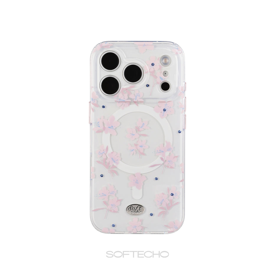 Phone case with floral design